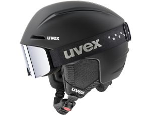Kask narciarski czarny (51-55cm) z goglami UVEX Viti Set Black matt - image 2