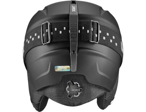 Kask narciarski czarny (51-55cm) z goglami UVEX Viti Set Black matt - 4