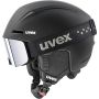 Kask narciarski czarny (51-55cm) z goglami UVEX Viti Set Black matt - 3