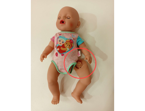 BABY BORN LALKA EMMA 43 CM BOBAS INTERAKTYWNA - 3