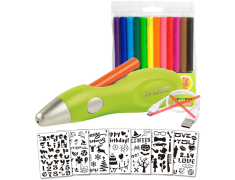 DŁUGOPIS DO MALOWANIA ZESTAW FLAMASTRÓW JOLLY  AIRBRUSH FUN