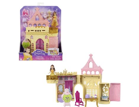 Lalka Disney KsiężniczkA Bella i zamek 33 cm