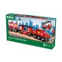 Brio Drewniana Lokomotywa Do Przeładunków 33844 - 2