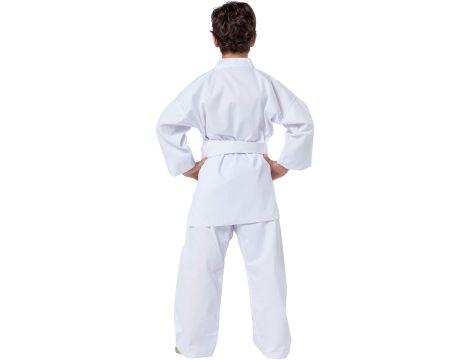 Dziecięcy strój do sportów KARATE r.130 biały - 4