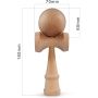 Ganzoo Kendama z drewna bukowego oryginalny - 4