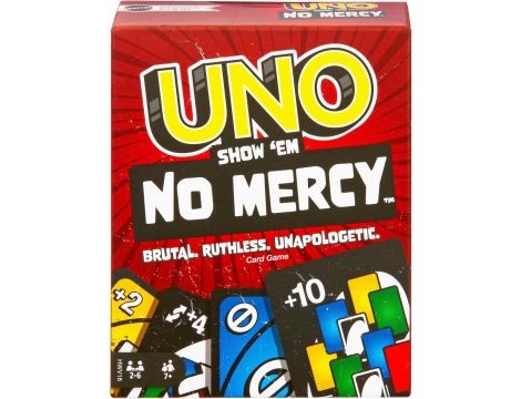 Gra UNO Pokaż im bez litości HWV18 Mattel Games - 2