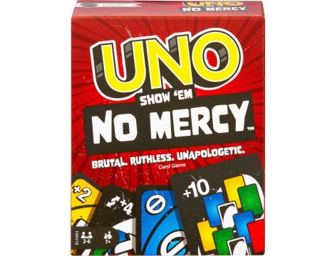 Gra UNO Pokaż im bez litości HWV18 Mattel Games