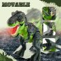 Zabawka dinozaurów z rozpylaczem, światłami i rykiem - 4