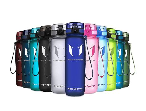 Bidon Super Sparrow XBlueberry12oz 750 ml odcienie niebieskiego