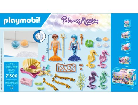 PLAYMOBIL PRINCESS MAGIC 71500 PODWODNI MIESZKAŃCY MORZA z zaprzęgiem - 5