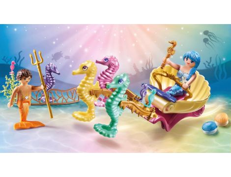 PLAYMOBIL PRINCESS MAGIC 71500 PODWODNI MIESZKAŃCY MORZA z zaprzęgiem - 3