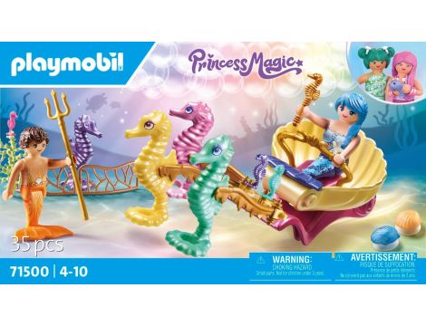 PLAYMOBIL PRINCESS MAGIC 71500 PODWODNI MIESZKAŃCY MORZA z zaprzęgiem - 4