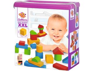 Klocki drewniane 50 SZT Eichhorn BABY BLOCKS - image 2