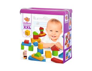 Klocki drewniane 50 SZT Eichhorn BABY BLOCKS