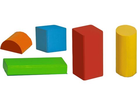 Klocki drewniane 50 SZT Eichhorn BABY BLOCKS - 3