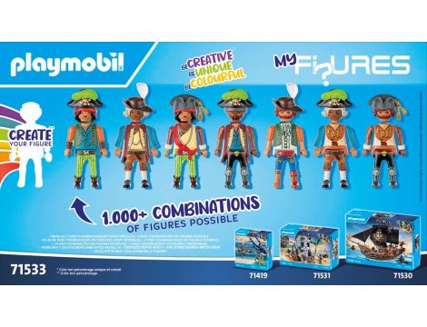 PLAYMOBIL My Figures 71533 Piraci - 6