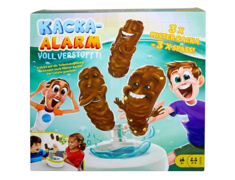 Gra zręcznościowa Kacka-Alarm Voll verstopft! Mattel Games