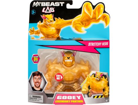 Mr. Beast Lab Goo Jit Zu Stretch Figure Legendary Panther 11 cm - 6