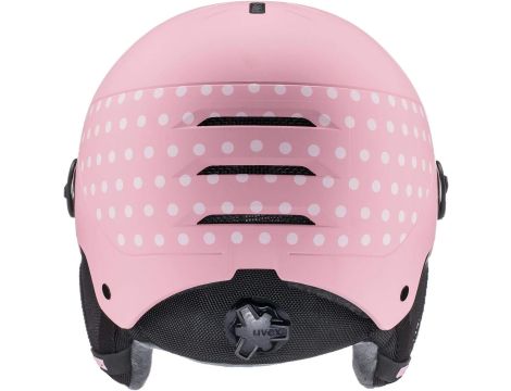 Kask narciarski Uvex Rocket Jr Visor r. S (51 - 55 cm) RÓŻOWY - 6