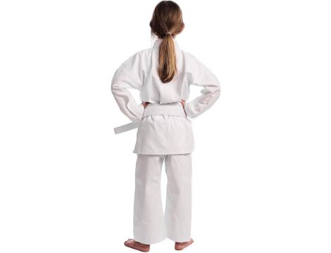 Strój do karate rozmiar 150 biały IPPONGEAR - 5