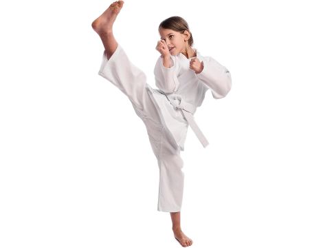 Strój do karate rozmiar 150 biały IPPONGEAR - 6