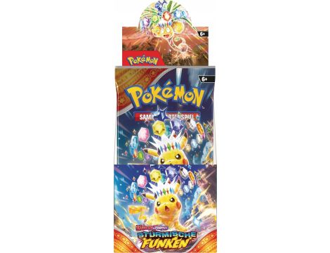 Pokémon - Kolekcjonerska Gra Karciana Karmesin & Purpur 18 Booster Pack - 4