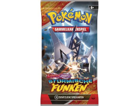 Pokémon - Kolekcjonerska Gra Karciana Karmesin & Purpur 18 Booster Pack - 5