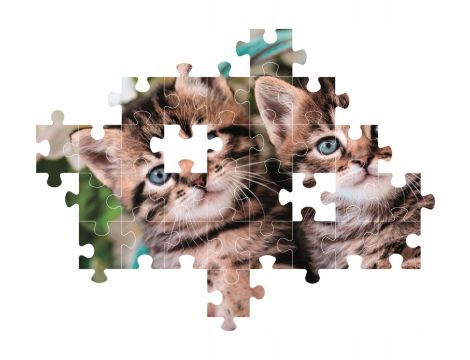 PUZZLE UKŁADANKA 60 EL LOVELY KOTEK KITTY TWINS UROCZE KOTKI - 4