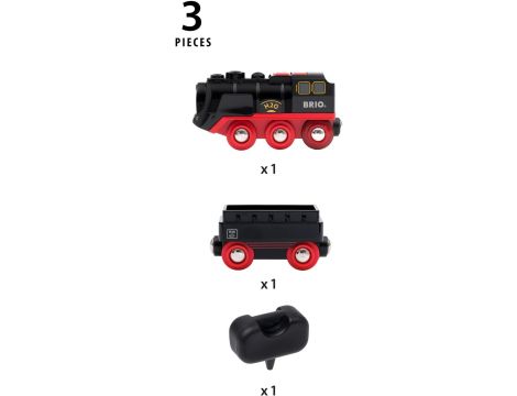 Lokomotywa parowa Brio World 33884 - 4