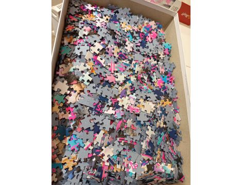 Puzzle 1000 elementów Neon Color Line Trefl - 2