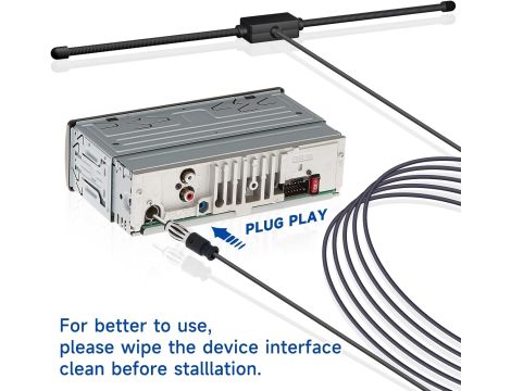 Bingfu Samochodowa antena radiowa FM - 3