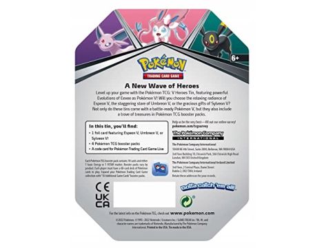 Pokemon Sylveon V Tin Heroes - 4