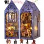 miniaturowy dom "zrób to sam" z muzyką i światłem LED - 2