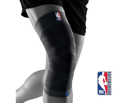 kompresyjny bandaż na kolana NBA czarny M - 3