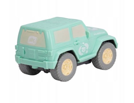Autko Cozy Friends dla maluszka Zielony Jeep 11 cm Pojazd Samochód Dickie - 5