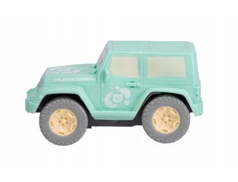 Autko Cozy Friends dla maluszka Zielony Jeep 11 cm Pojazd Samochód Dickie - 6