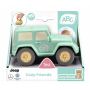 Autko Cozy Friends dla maluszka Zielony Jeep 11 cm Pojazd Samochód Dickie - 9