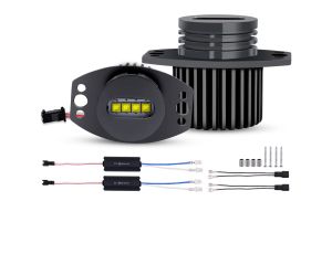 Biqing Angel Eyes Halo oświetlenie LED światła do jazdy dziennej 40 W 3 E90