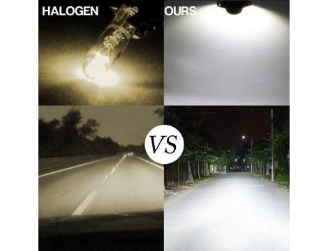 Biqing Angel Eyes Halo oświetlenie LED światła do jazdy dziennej 40 W 3 E90 - 7