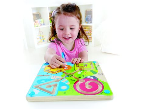 Zabawka magnetyczna robaczki w labiryncie Hape HA-1709 - 5