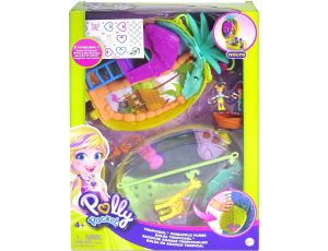 Kompaktowa torebka Mattel Polly Pocket GKJ64 ananas - image 2