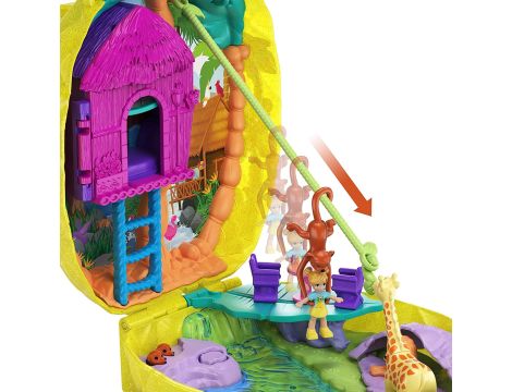 Kompaktowa torebka Mattel Polly Pocket GKJ64 ananas - 6
