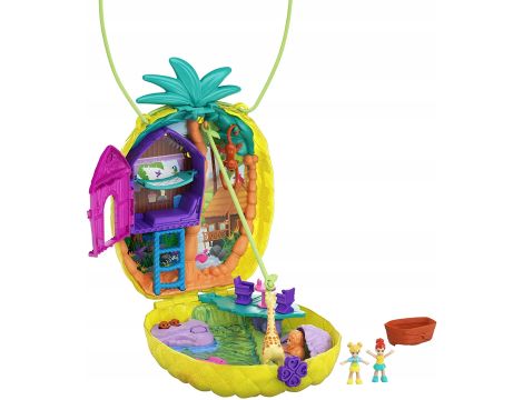 Kompaktowa torebka Mattel Polly Pocket GKJ64 ananas - 3