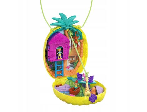 Kompaktowa torebka Mattel Polly Pocket GKJ64 ananas - 5