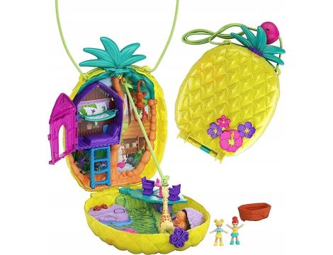Kompaktowa torebka Mattel Polly Pocket GKJ64 ananas - 13