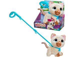 FurReal Duży Interaktywny chodzący Kotek na smyczy F8132 Hasbro - image 2