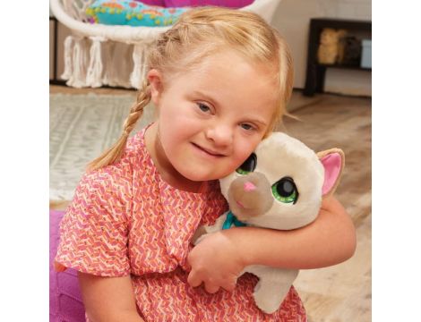 FurReal Duży Interaktywny chodzący Kotek na smyczy F8132 Hasbro - 7