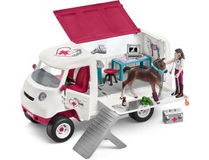 SCHLEICH 42439 KARETKA WETERYNARZ LECZNICA KOŃ - image 2