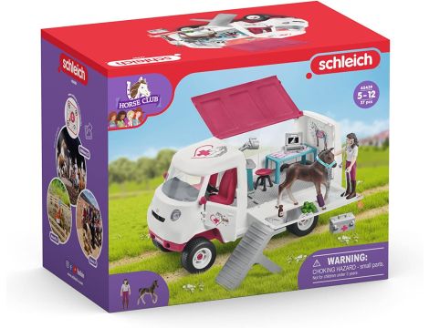 SCHLEICH 42439 KARETKA WETERYNARZ LECZNICA KOŃ - 7