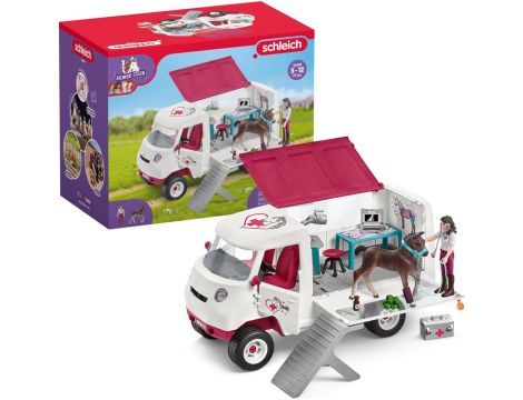 SCHLEICH 42439 KARETKA WETERYNARZ LECZNICA KOŃ - 13